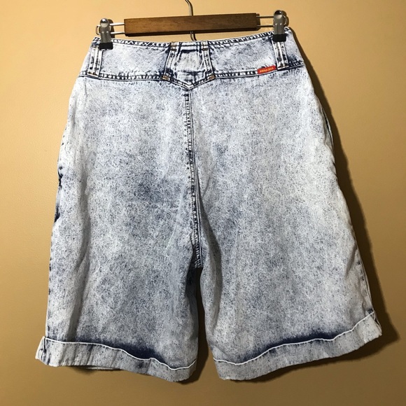 Jordache studio acid wash denim high waist shorts 9/10 - Picture 2 of 8